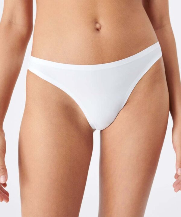 Set of three microfiber thongs