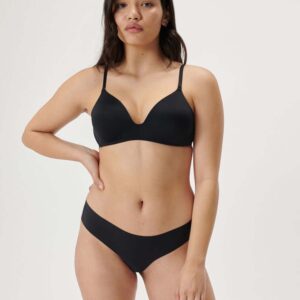 Micro R Ampli Sa Wire-Free Microfiber Push-Up Bra