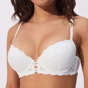 BESTFRIENDIZ:Floral lace push-up bra