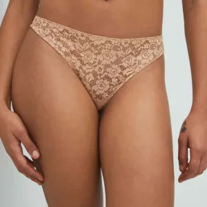 BESTFRIENDIZ:Floral lace tanga brief