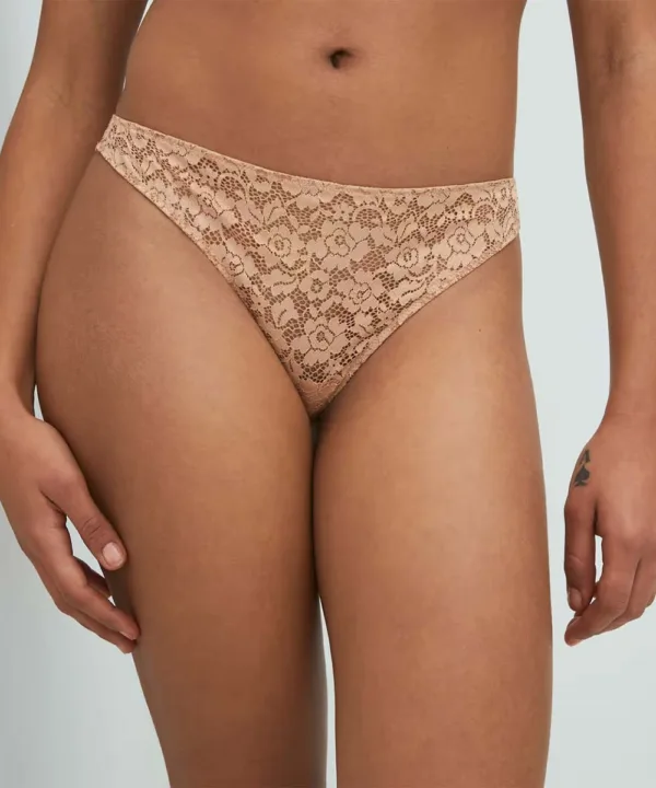 BESTFRIENDIZ:Floral lace tanga brief
