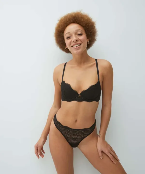 Easiz Padded Bra With Lace - Image 2