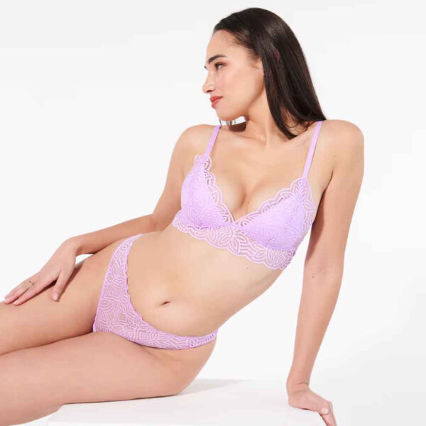 DAILIZ TANGA:Lace tanga briefs - Image 7