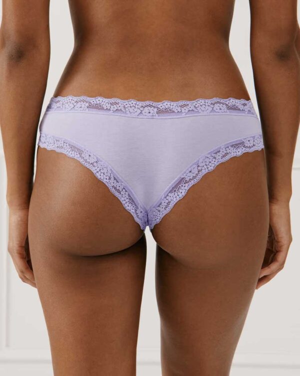 NEW SKINNY CHEEKY:Cotton cheekies - purple - Image 2