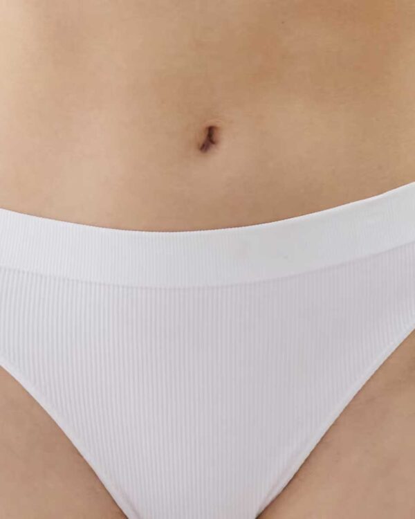 Ribseamstiz:high-waisted ribbed thong - Image 3