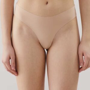 NEW CLINMICRIZ-TANGA - Microfiber and lace tanga