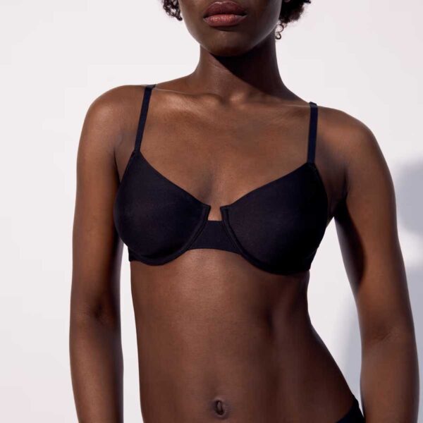 INVISIBLIZ CORBEILLE:Microfiber balconette bra