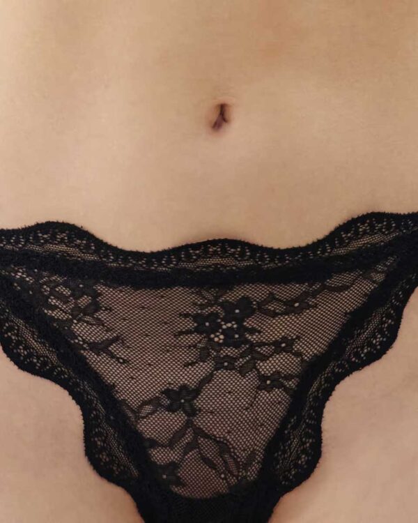 CALINIZ TANGA:Lace tanga briefs - Image 3