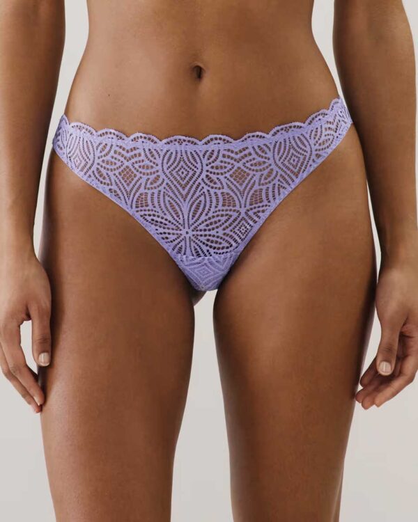 DAILIZ TANGA:Lace tanga briefs