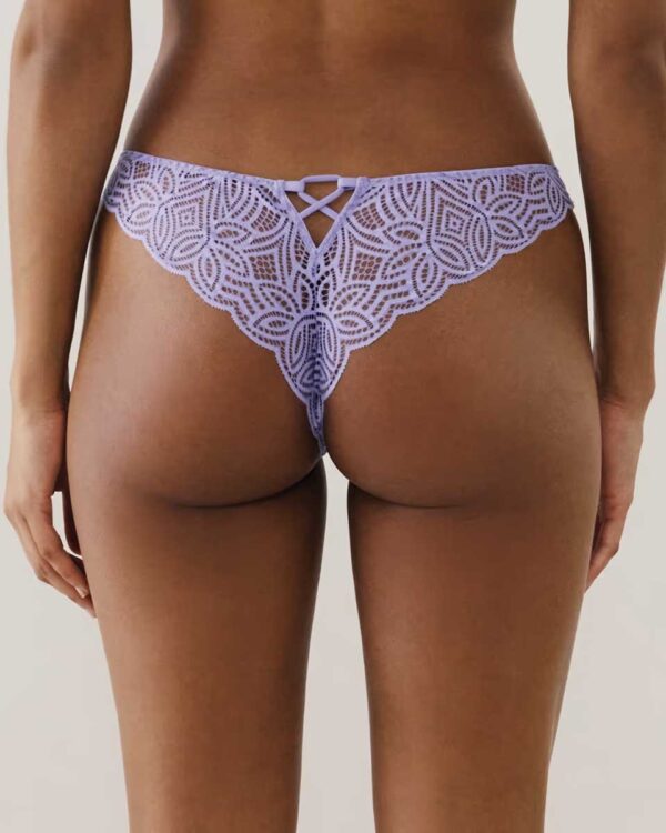DAILIZ TANGA:Lace tanga briefs - Image 2