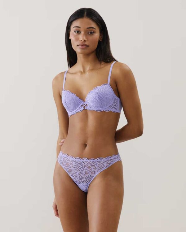 DAILIZ TANGA:Lace tanga briefs - Image 3