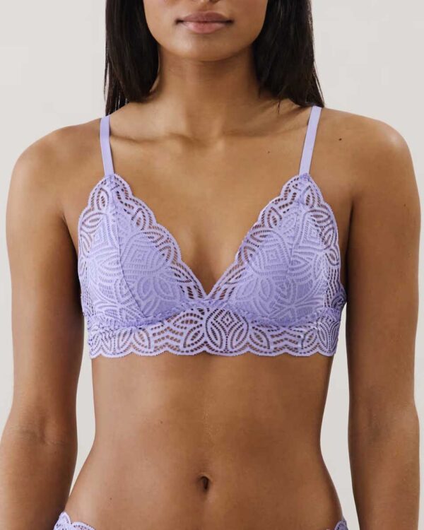 DAILIZ TRIANGLE SA PUSH:Lace push-up triangle bra