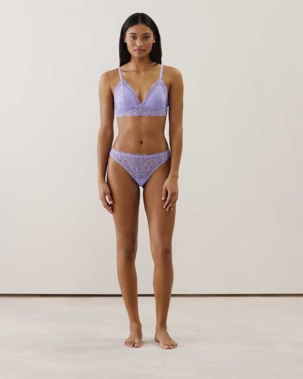 DAILIZ TRIANGLE SA PUSH:Lace push-up triangle bra - Image 2