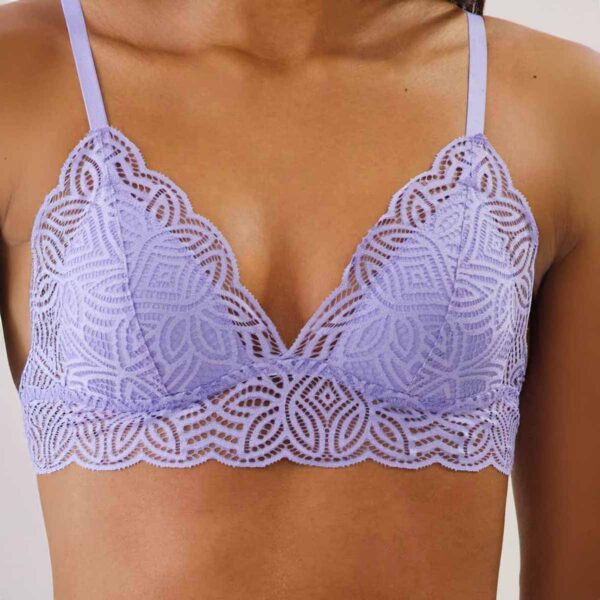 DAILIZ TRIANGLE SA PUSH:Lace push-up triangle bra - Image 4