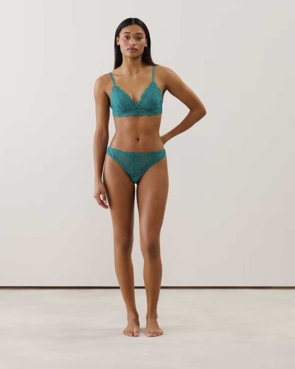 DAILIZ TRIANGLE SA PUSH:Lace push-up triangle bra - Image 2