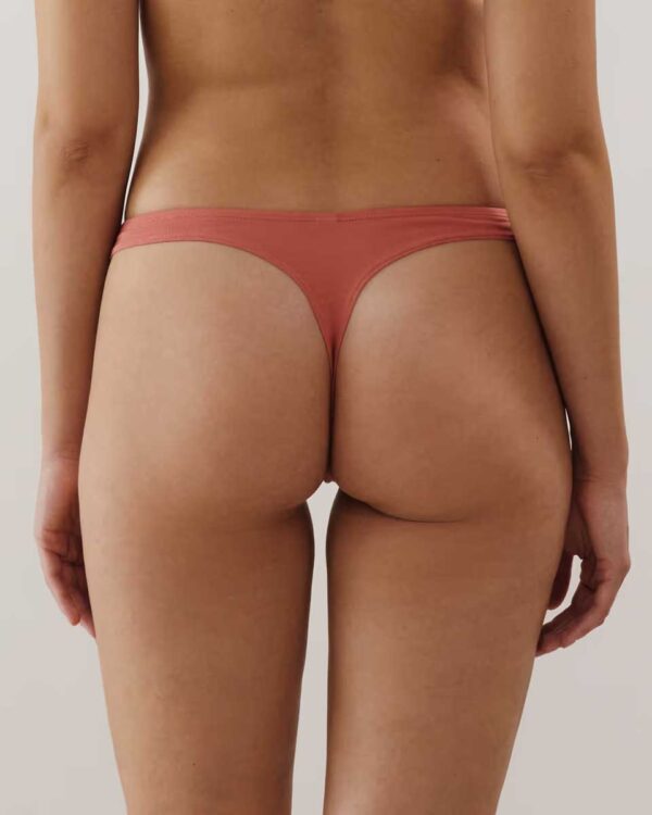 TAOMIZ LEOTACHIZ - PACK OF THONGS:Pack of 3 cotton thongs - Image 5