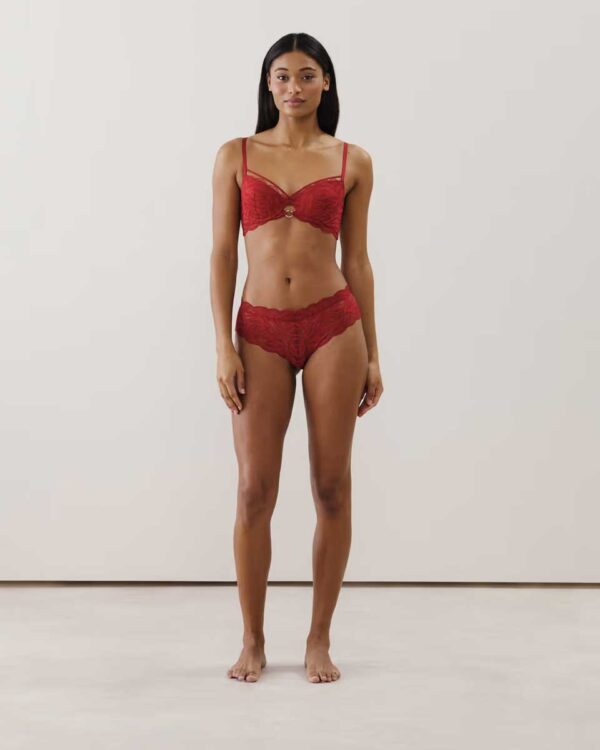 HOTBUTCOMFIZ PUSH:Lace bra - red - Image 2