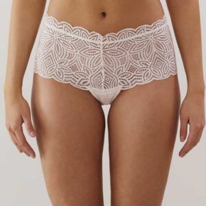 DAILIZ-CHEEKY LACE:Lace cheekies - ecru