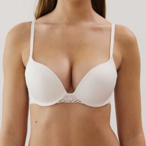 DAILIZ ULTRA PUSH:Lace ultra push-up bra - ecru