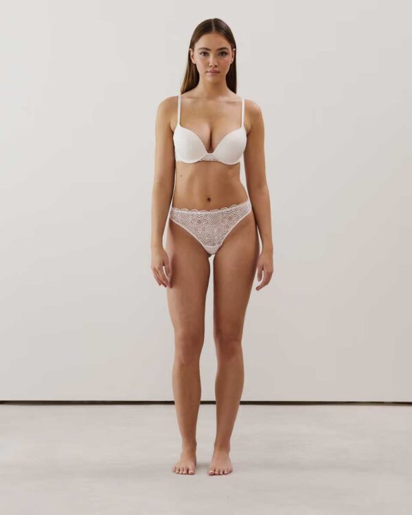 DAILIZ ULTRA PUSH:Lace ultra push-up bra - ecru - Image 2