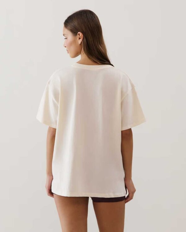 LOVELATTIZ-TOP:Jersey top - Latte - Image 2