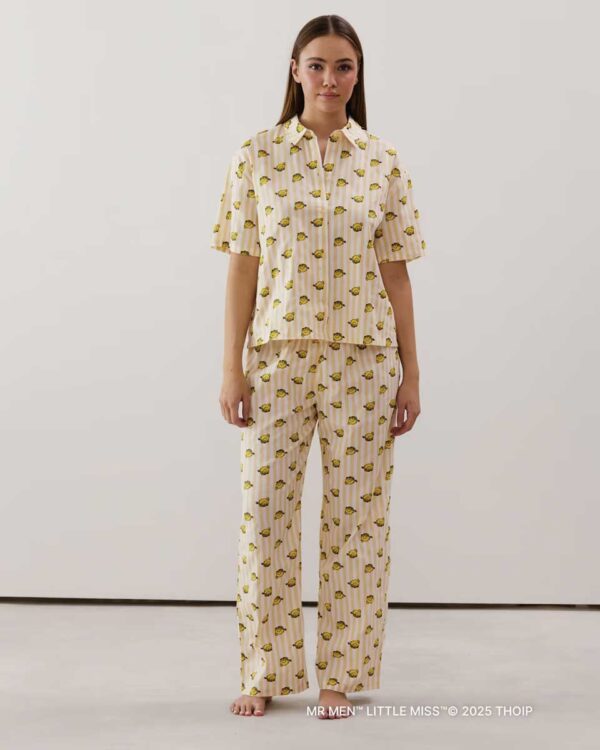 MONSIEUR MADAME:Madame Chill yellow cotton shirt - Image 2