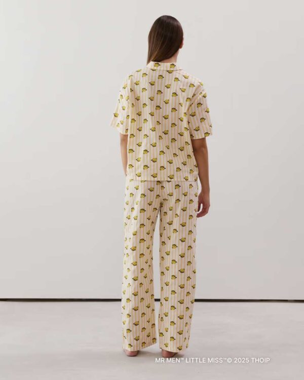 MONSIEUR MADAME:Madame Chill yellow cotton shirt - Image 3