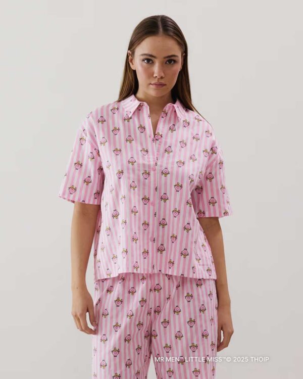 BABYPRINCESSIZ-SHIRT:Madame Princess pink cotton shirt