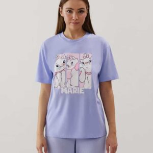 CCOREMARIZ-TOP:Marie jersey top - sky blue