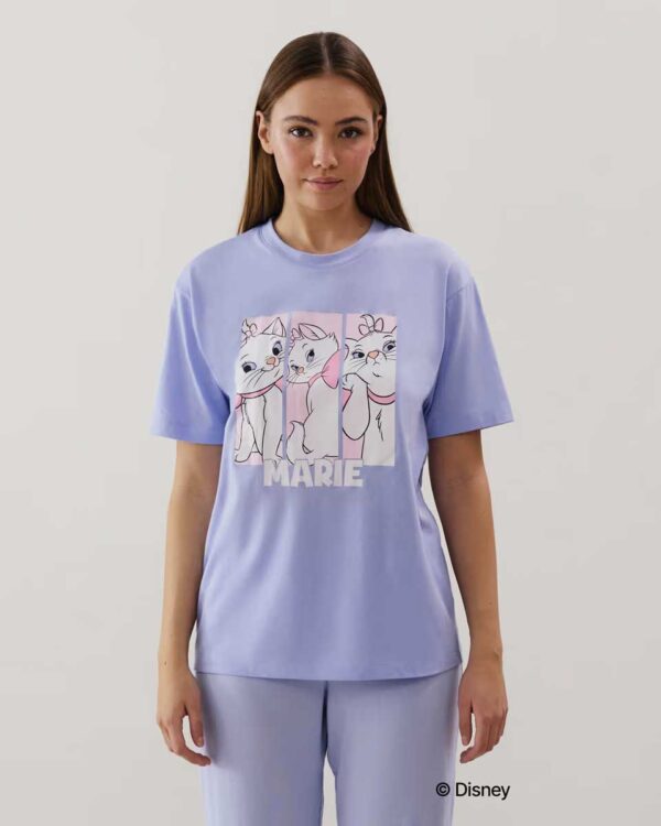 CCOREMARIZ-TOP:Marie jersey top - sky blue