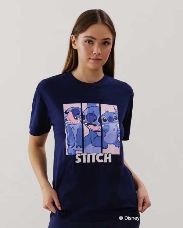 CORESTITCHIZ-TOP:Stitch jersey top - navy blue
