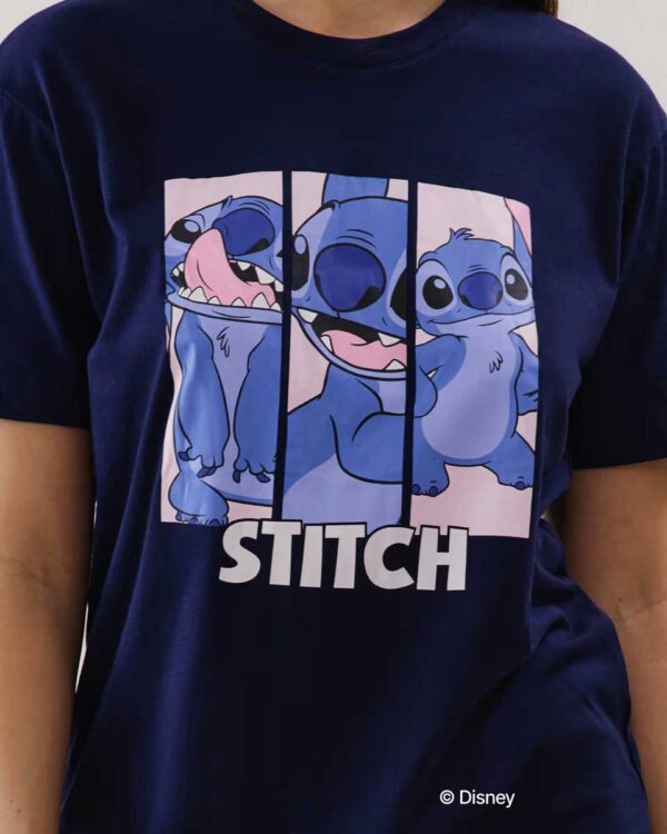 CORESTITCHIZ-TOP:Stitch jersey top - navy blue - Image 3