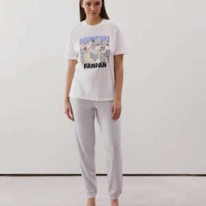 NEWBENIZ PANT:Jersey trousers - grey