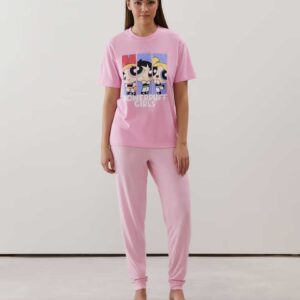 NEWBENIZ PANT:Jersey trousers - pink