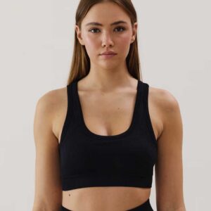 ALPINIZ-BRASSIERE:Seamless crop top