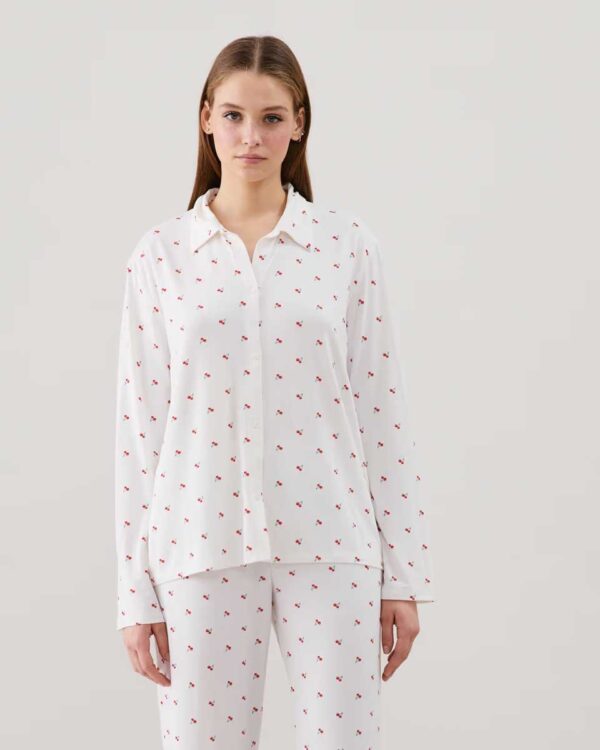 MINICHERRIZ-SHIRT:Patterned jersey shirt