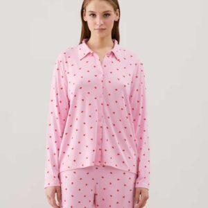 MINICHERRIZ-SHIRT:Patterned jersey shirt