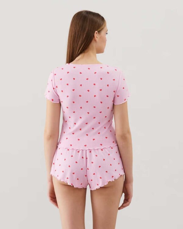 FLATMINICUTIZ-TOP:Patterned jersey top - Image 3