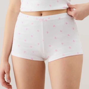 MINILOVIZ-SHORT:Jersey shorts with motif