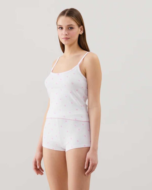 MINILOVIZ-SHORT:Jersey shorts with motif - Image 3