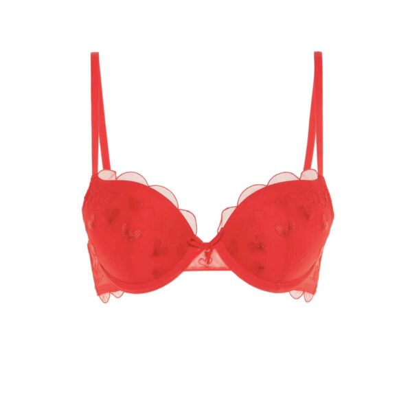 HEARTLOVIZ-PUSH:Push-up bra with embroidery - Image 4