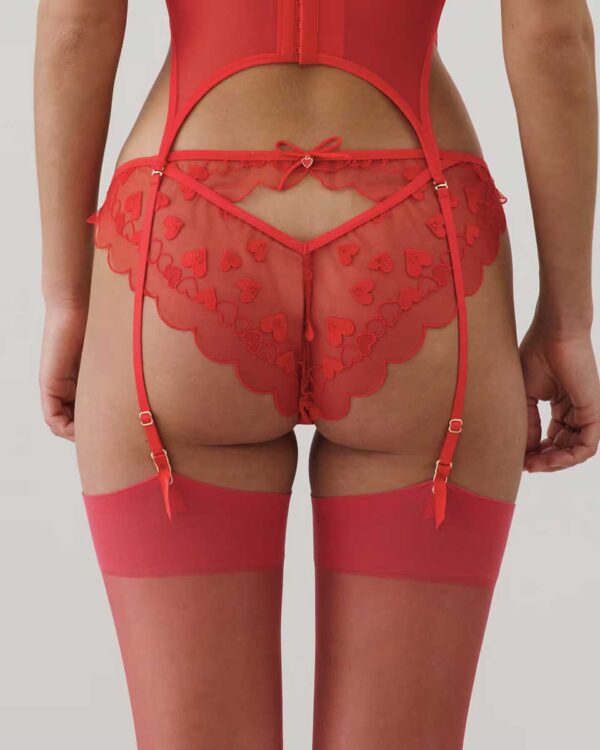 HEARTLOVIZ-SLIP:Brief with embroidery:Brief with embroidery - Image 2