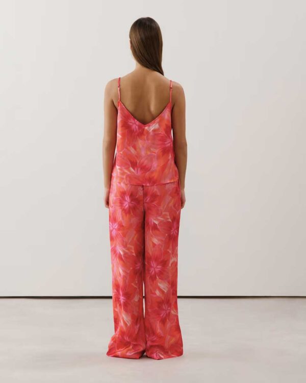 MASRILIZ-PANT:Wide-leg satin trousers - Image 2