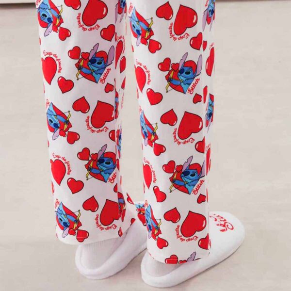 CUTESTITCHIZ-CHAUSSON:Stitch fleece slippers - Image 2