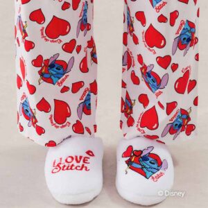 CUTESTITCHIZ-CHAUSSON:Stitch fleece slippers