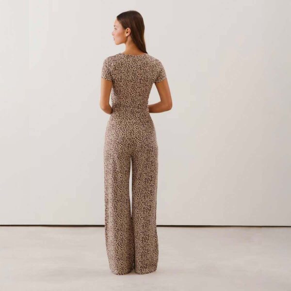 NEWLEOPIZ-PANT:Jersey trousers - leopard - Image 2
