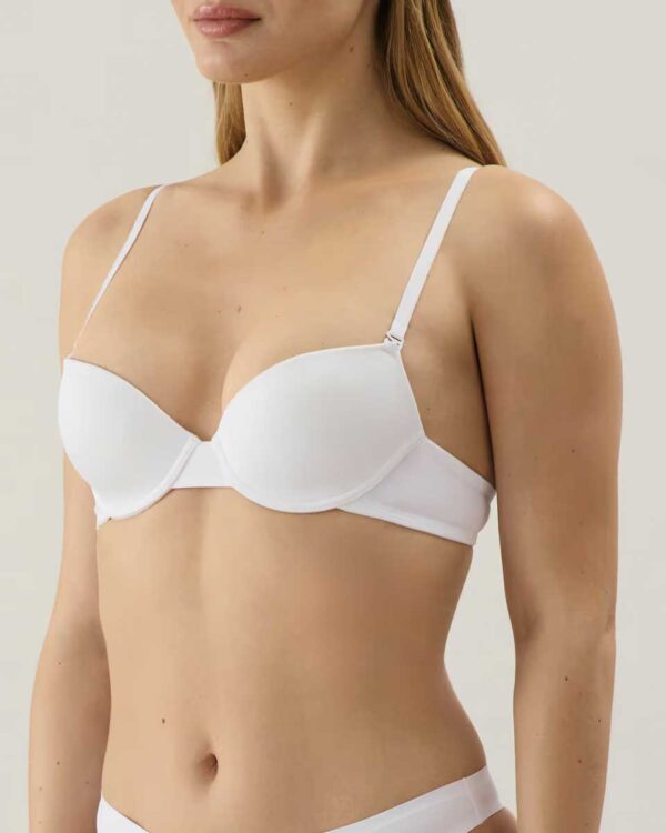 INVISIBLIZ-AMPLI - Microfiber push-up padded bra