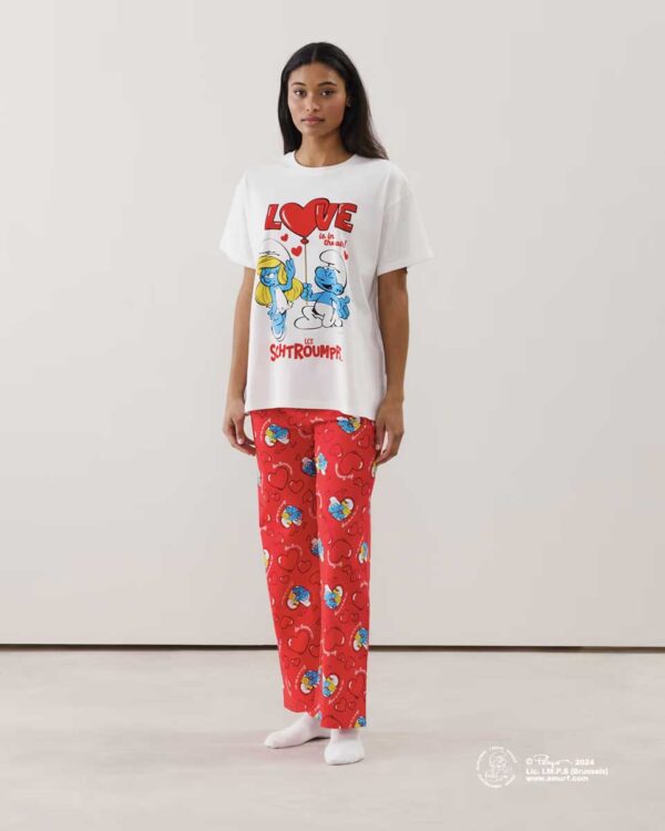 CUTESCHTROUMPIZ-PANT DROIT : The Smurfs jersey trousers