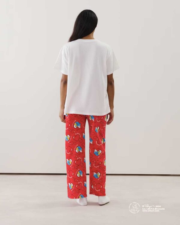 CUTESCHTROUMPIZ-PANT DROIT : The Smurfs jersey trousers - Image 2