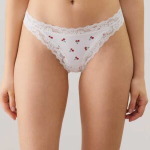 MAGDALIZ CHERRIZ-TANGA : Mesh top with embroidery